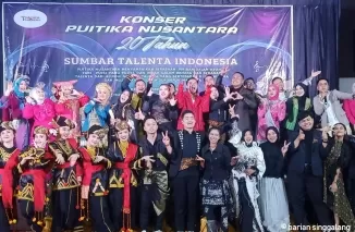 Konser Puitika Nusantara, 20 Tahun Sumbar Talenta Meriah