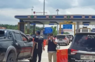 Libur Nataru, Trafik Tertinggi Kendaraan Tercatat pada Ruas Tol Padang - Sicincin