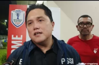 Ketua Umum PSSI Erick Thohir. (Foto: tvOneNews)