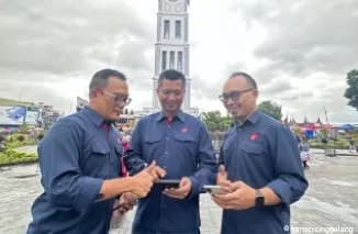 Telkomsel Pastikan Kesiapan Layanan dan Jaringan di Jam Gadang, Bukittinggi Sambut Puncak Naru 2024