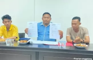 Tim Paslon 01 Laporkan Dugaan Kecurangan Pilkada Mentawai