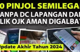 Update pinjol legal tanpa DC lapangan.