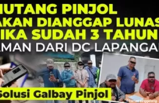 Utang pinjol, apakah benar dianggap lunas setelah 3 tahun?