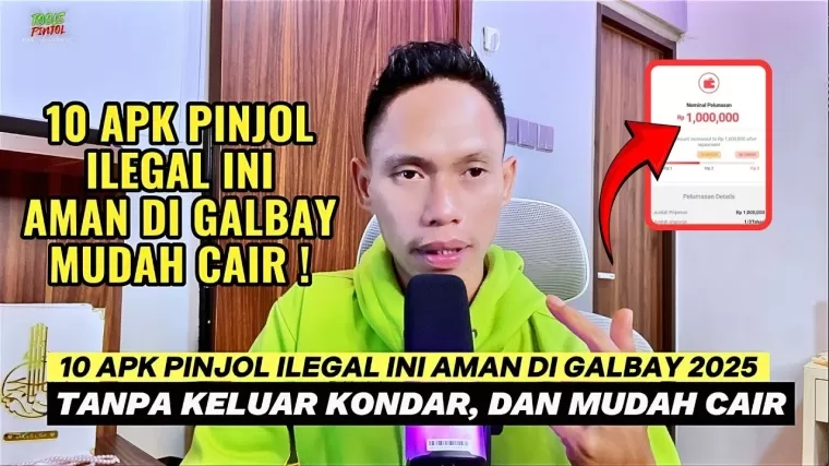 Aplikasi pinjol tidak bisa meretas kontak dan data pribadi. (Foto: YouTube Tools Pinjol)