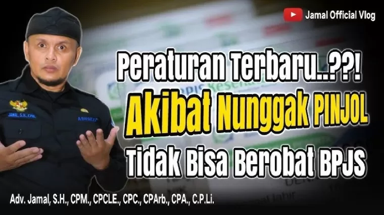 Ilustrasi pinjol beekerjasama dengan BPJS. (Foto: YouTube Jamal Official)