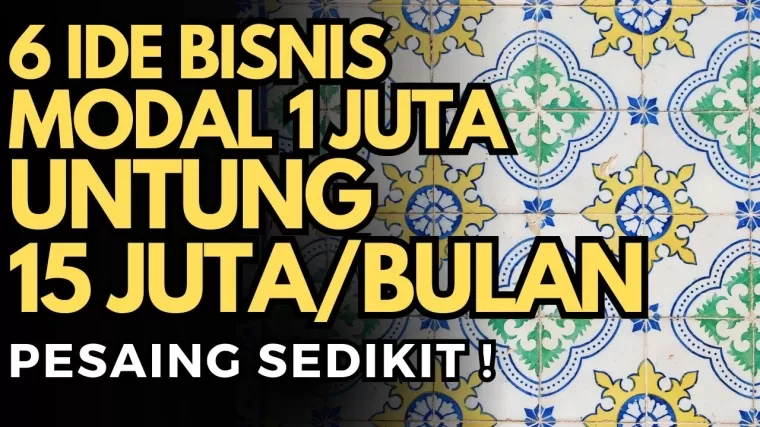 Ide bisnis untuk anak muda.