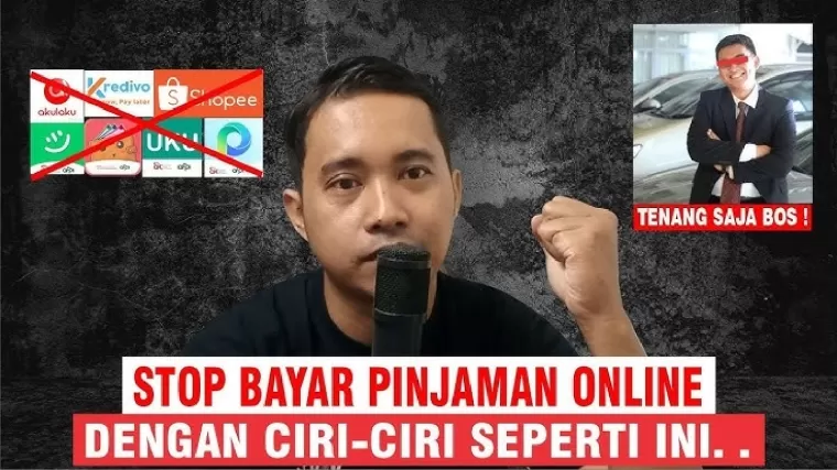 Setop bayar pinjol dengan 4 ciri-ciri ini.