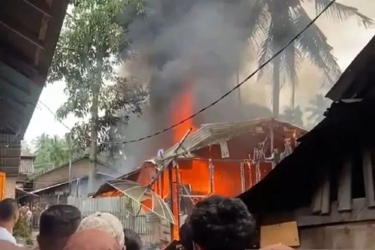 Bayi Jadi Korban Kebakaran di Padang Gelugur Pasaman