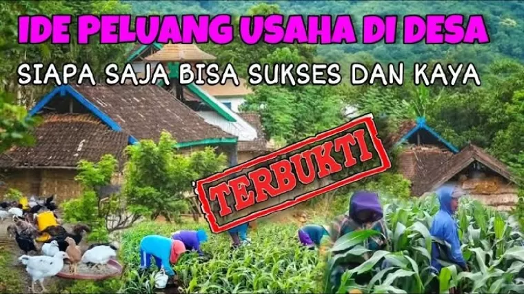 Ide bisnis di kampung.