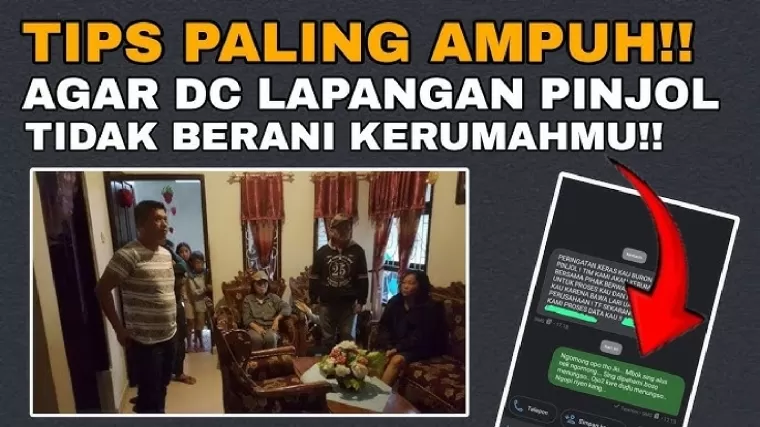 Cara ampuh agar DC lapangan tidak berani datang ke rumah nasabah.