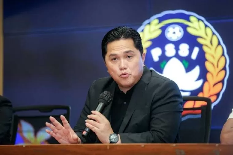 Ketum PSSI Erick Thohir. (Foto: Bola.com)