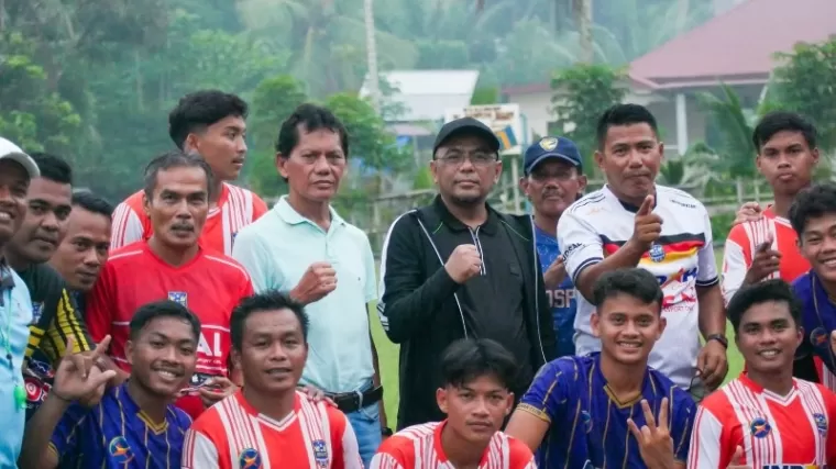 Hadiri Uji Coba, Arisal Azis Berharap Josal FC Lolos Liga 3