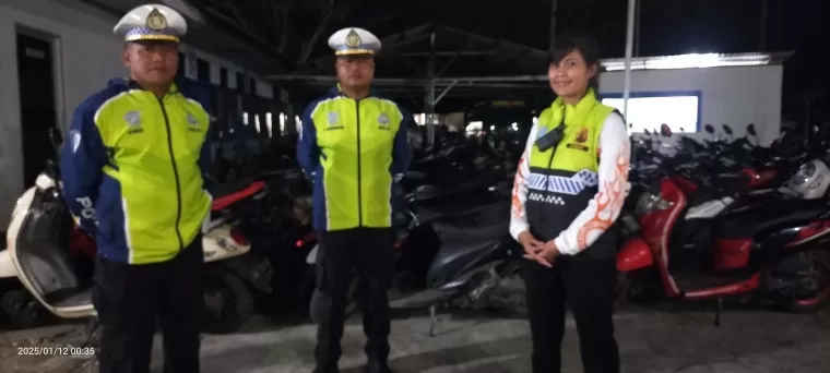 Polres Pasbar Amankan Puluhan Kendaraan Hasil Razia Balap Liar