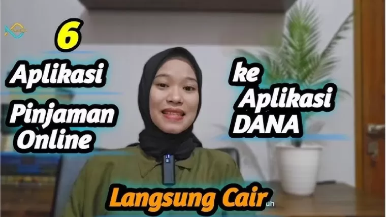 Aplikasi pinjol langsung cair ke DANA.