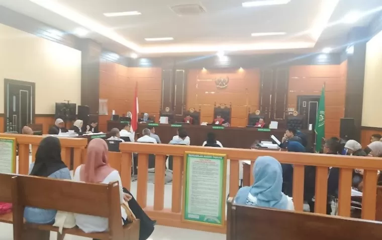 Terdakwa Berikan Keterangan di Sidang Dugaan Korupsi Disdik Sumbar