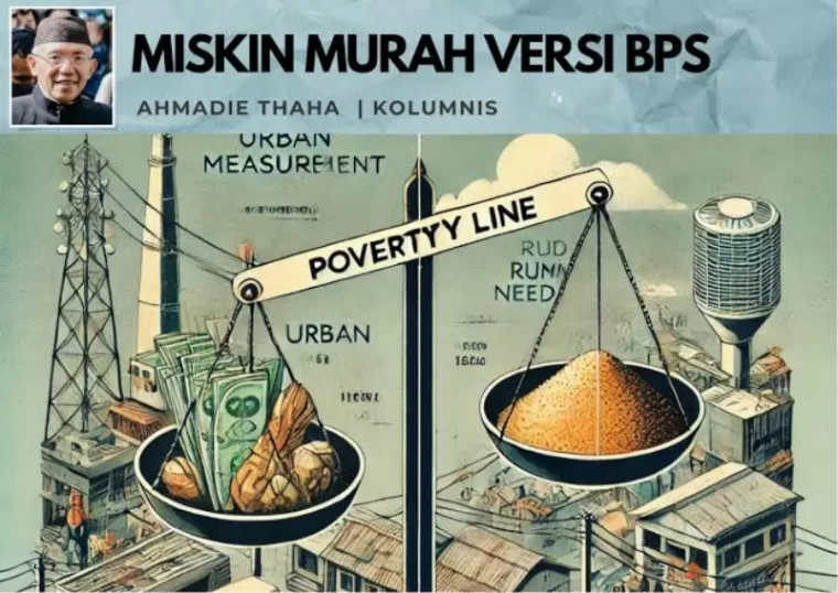 Ilustrasi Miskin Murah versi BPS