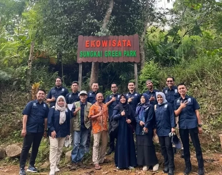 Ilustrasi Sungkai Green Park, Upaya Menyulap Rimba Menjadi Ekowisata