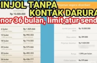 Aplikasi pinjol legal yang tidak keluar kondar dan tak sebar data.