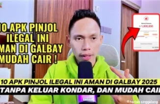 Aplikasi pinjol tidak bisa meretas kontak dan data pribadi. (Foto: YouTube Tools Pinjol)