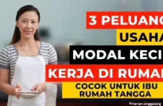 Ide bisnis rumahan untuk ibu rumah tangga.