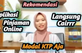 Aplikasi pinjol langsung cair dengan KTP.