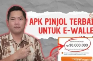 Aplikasi pinjol untuk top up saldo e-wallet. (Foto: YouTube Andre Tuwan)