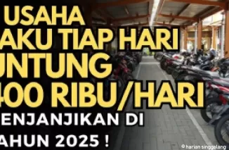 5 ide bisnis yang laku setiap hari untung tembus Rp400 ribu sehari.