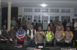 Anggota Ditsamapta Polda Sumbar dan Rekannya Jadi Korban Penganiayaan Pelaku Tawuran