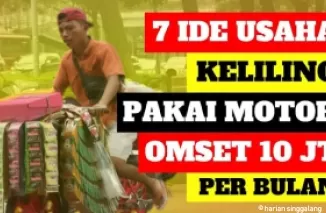 Ide usaha keliling pakai motor.