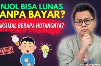 Benarkah pinjol bisa lunas tanpa dibayar?.