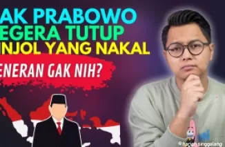 Prabowo Subianto akan tutup pinjol ilegal. (Foto: YouTube Fintech.ID)