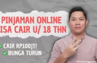 Pinjol untuk usia 18 tahun.