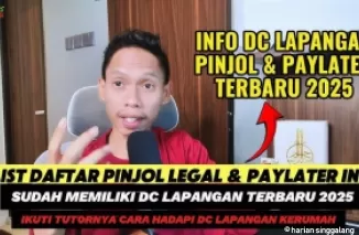 Aplikasi pinjol resmi OJK sudah ada DC lapangan.