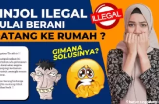 DC pinjol ilegal berani datang menagih ke rumah nasabah.