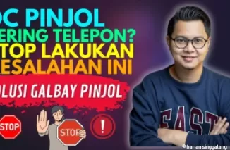 DC pinjol sering telepon nasabah galbay?.