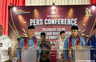 Hari Ini KPU Sumbar Tetapkan Mahyeldi-Vasko Sebagai Paslon Terpilih