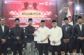 KPU Bukittinggi Tetap Ramlan Nurmatias dan Ibnu Asis Wako dan Wawako Terpilih