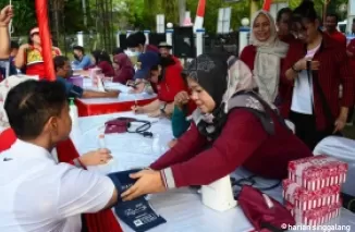 Medical check up gratis. (Foto: Dinkes Kalteng)