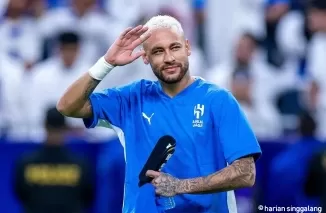 Neymar Putus Kontrak di Al-Hilal, Dikabarkan Balik ke Santos