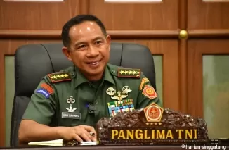 Panglima TNI Mutasi Perwira Tinggi, termasuk Kepala BSSN dan Basarnas