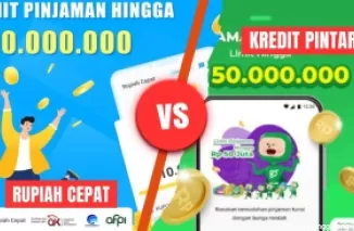 Perbandingan Pinjol Rupiah Cepat vs Kredit Pintar.