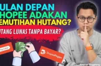 Utang Shopee bisa lunas tanpa dibayar.