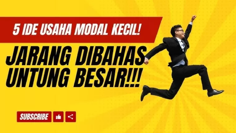 Ide bisnis modal kecil.