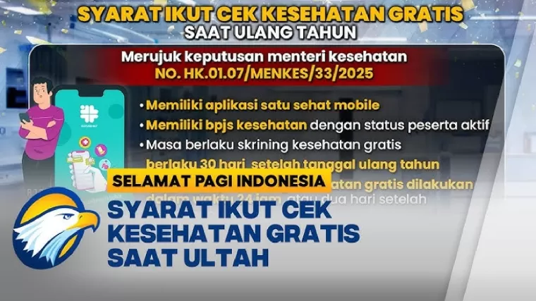 Program Cek Kesehatan Gratis. (Foto: YouTube METRO TV)