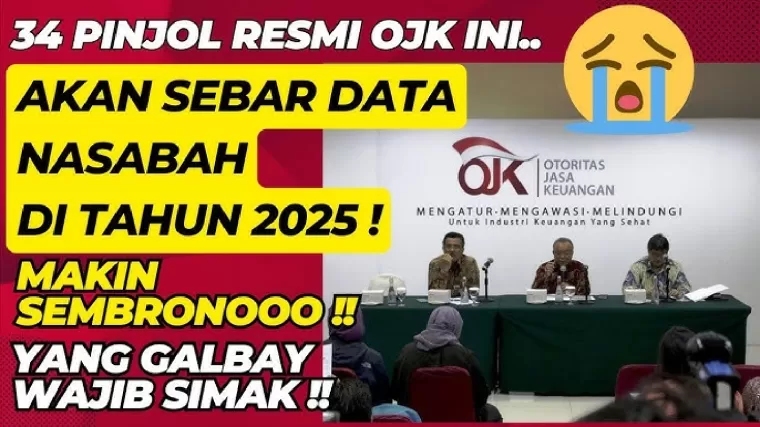 34 Pinjol akan sebar data nasabah yang gagal bayar tahun 2025.