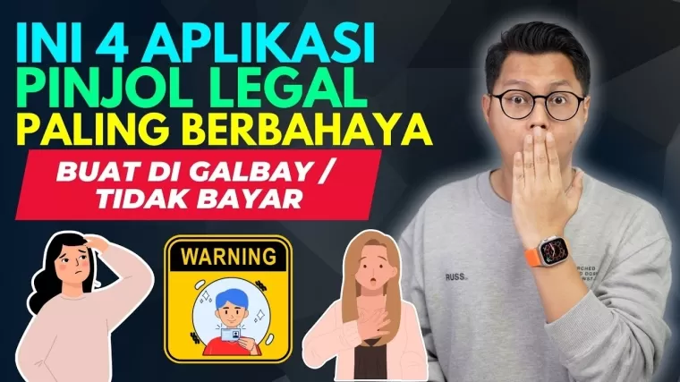 Aplikasi pinjol legal paling berisiko.