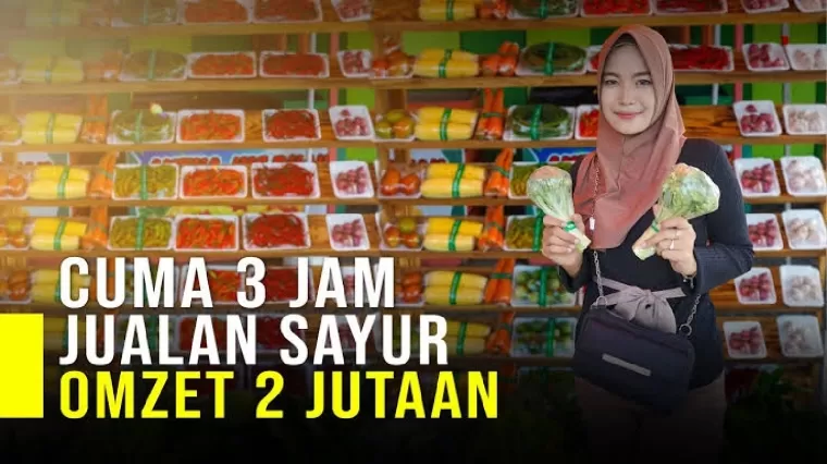 Ide bisnis kekinian sayuran Rp5 ribu.