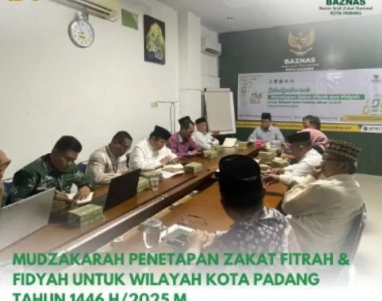 Ini Besaran Zakat Fitrah dan Fidyah Tahun 2025 M/1446 H