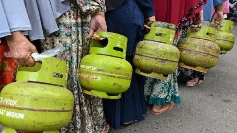 Ilustrasi gas LPG 3 Kg. (Foto: Hariankaltim.com)