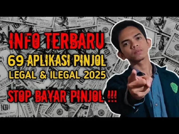 Aplikasi pinjol legal dan pindar ilegal.